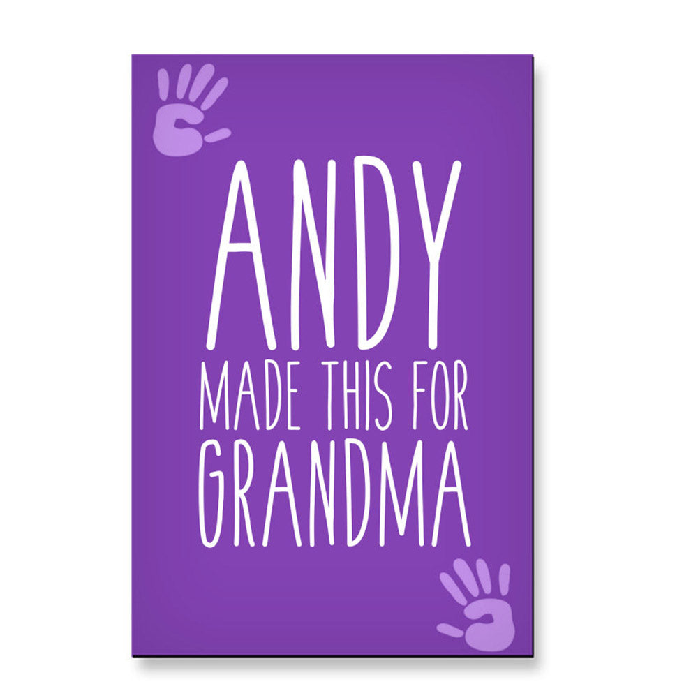 Flexi Magnet - Rectangle - 4x6" (10x15cm) Grandma