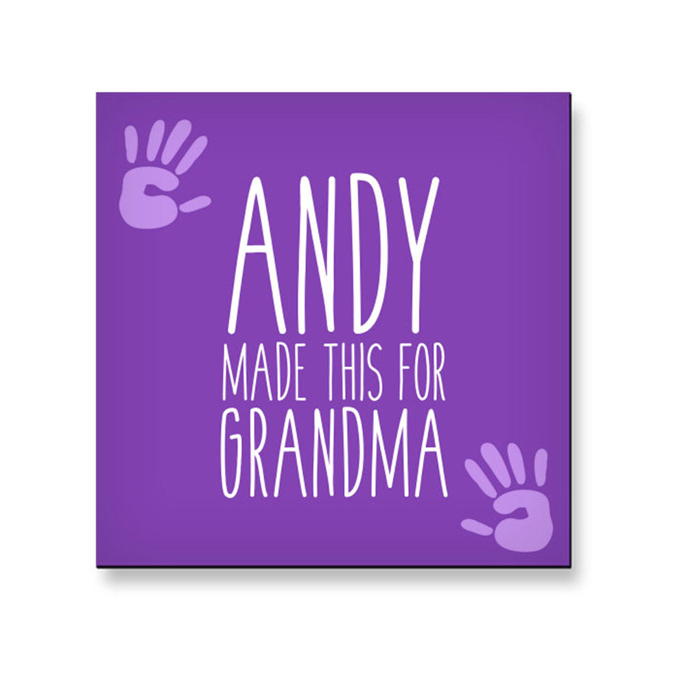 Flexi Magnet - Square - 4x4" (10x10cm) Grandma