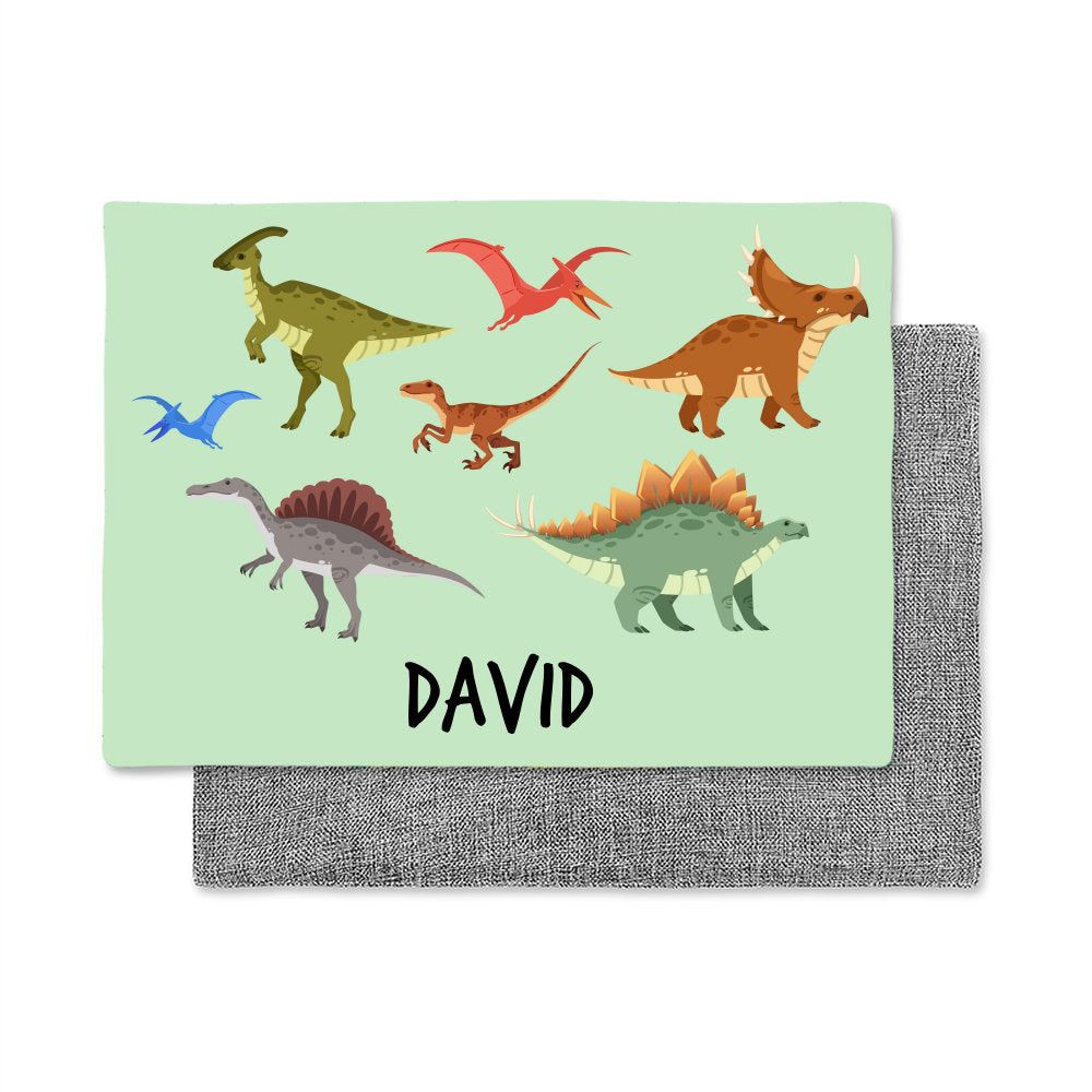 Dinosaur Linen Placemat