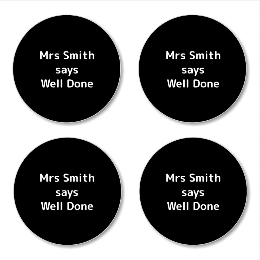 Single Colour - Teacher Rewards Stickers 28pk