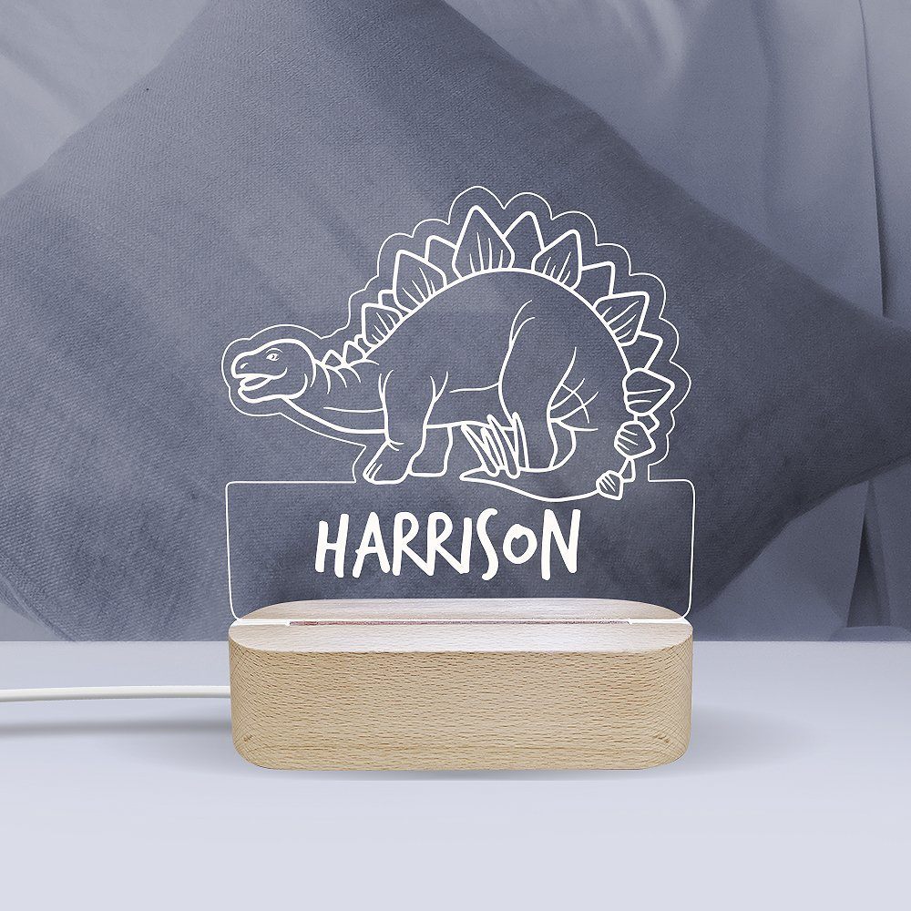 Stegosaurus - Personalised Night Light