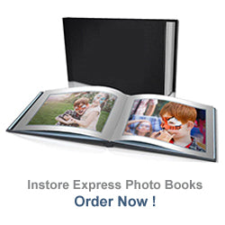 Instore Express A4  Hard Linen Cover Photo Book *