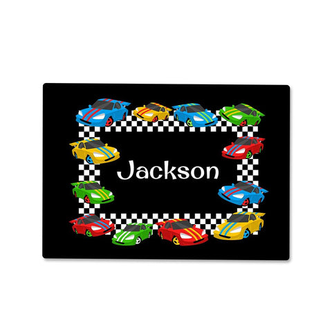 Race Car Wipe Clean Placemats