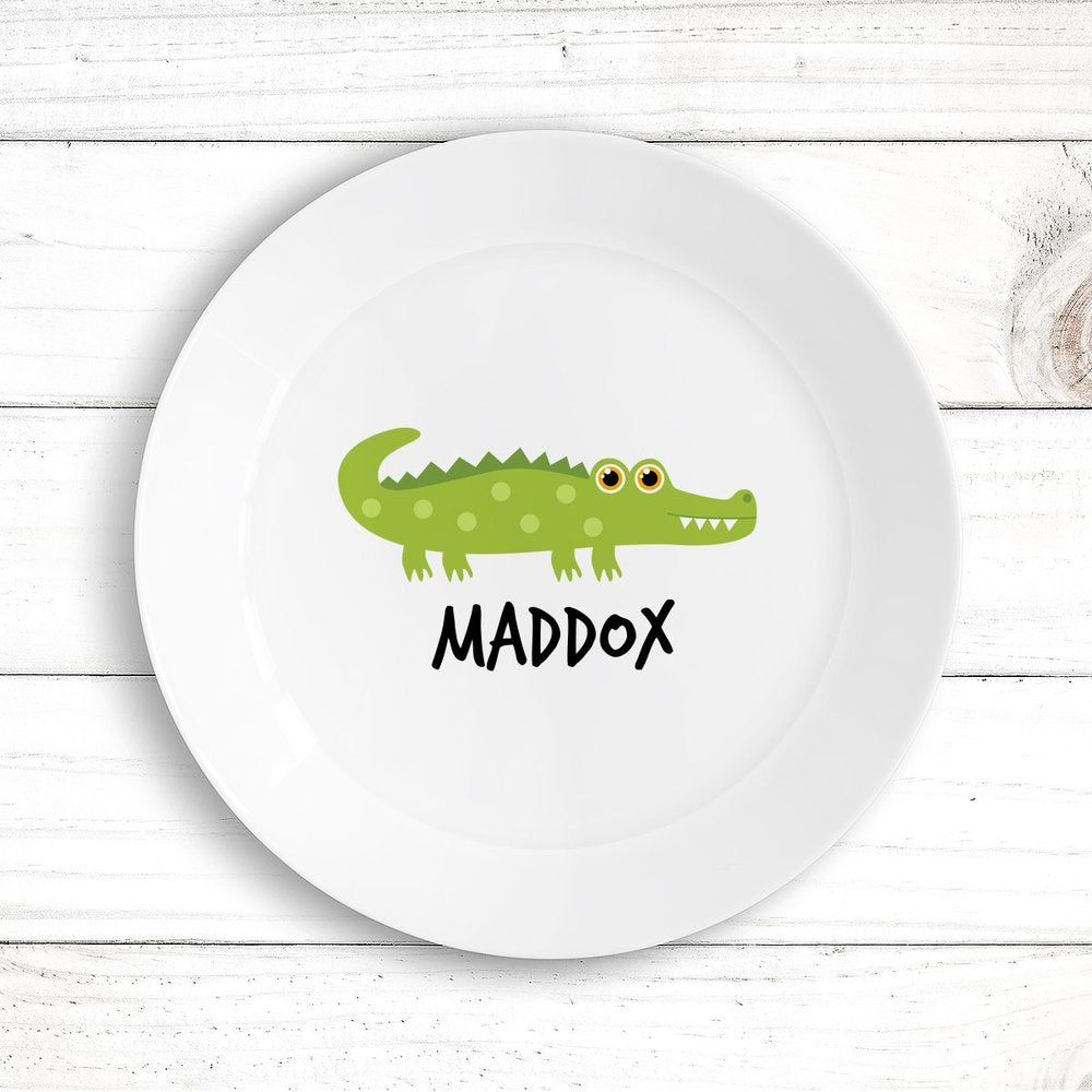 Crocodile Kids Plate