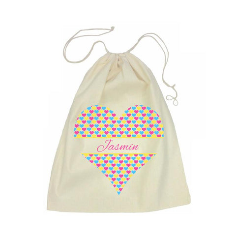 Drawstring Bag - Heart