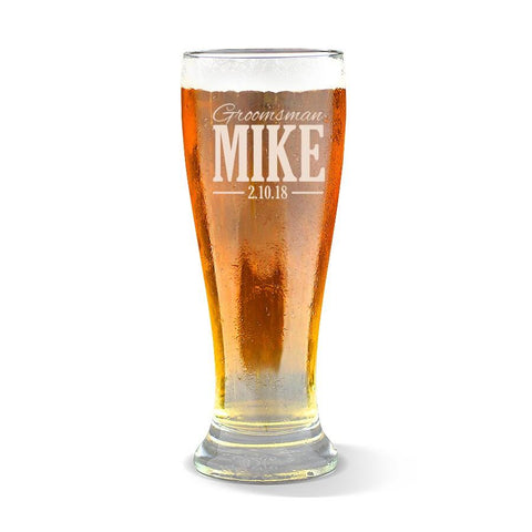 Wedding Standard 285ml Beer Glass