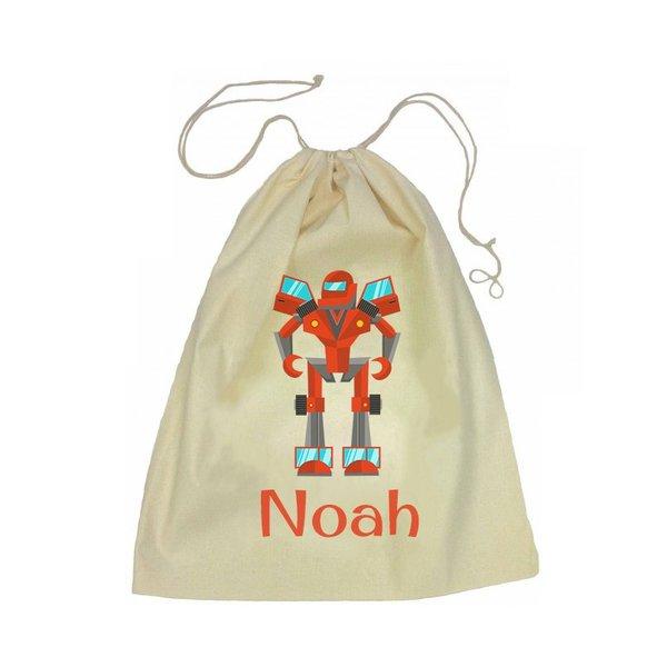 Drawstring Bag - Robot
