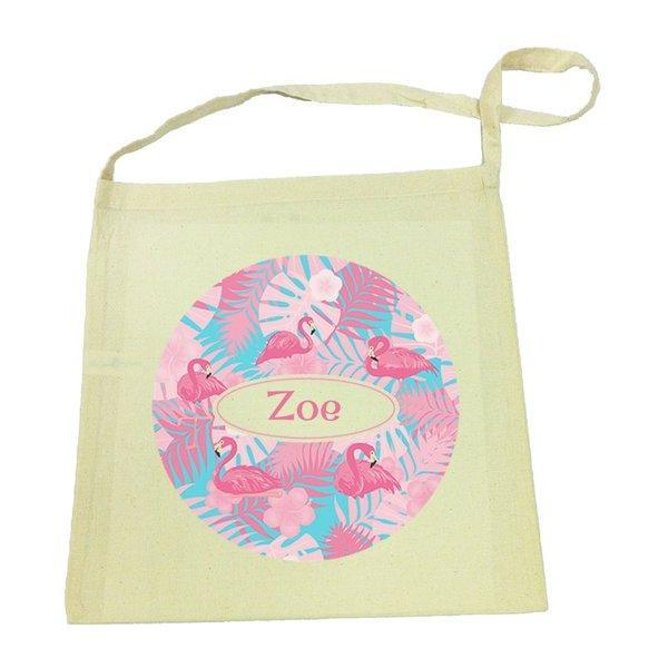 Flamingo Calico Calico Tote Bag