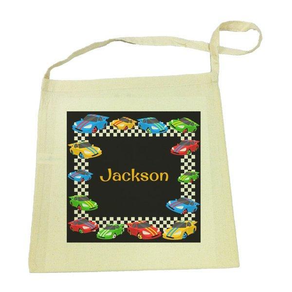 Race Cars Calico Calico Tote Bag