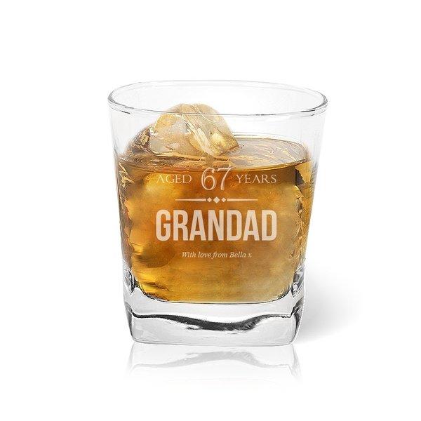 Aged Tumbler Glass