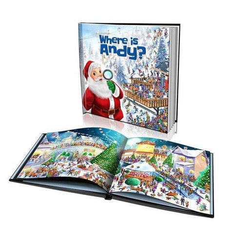 Where is Santa? Large Hard Cover Story Book