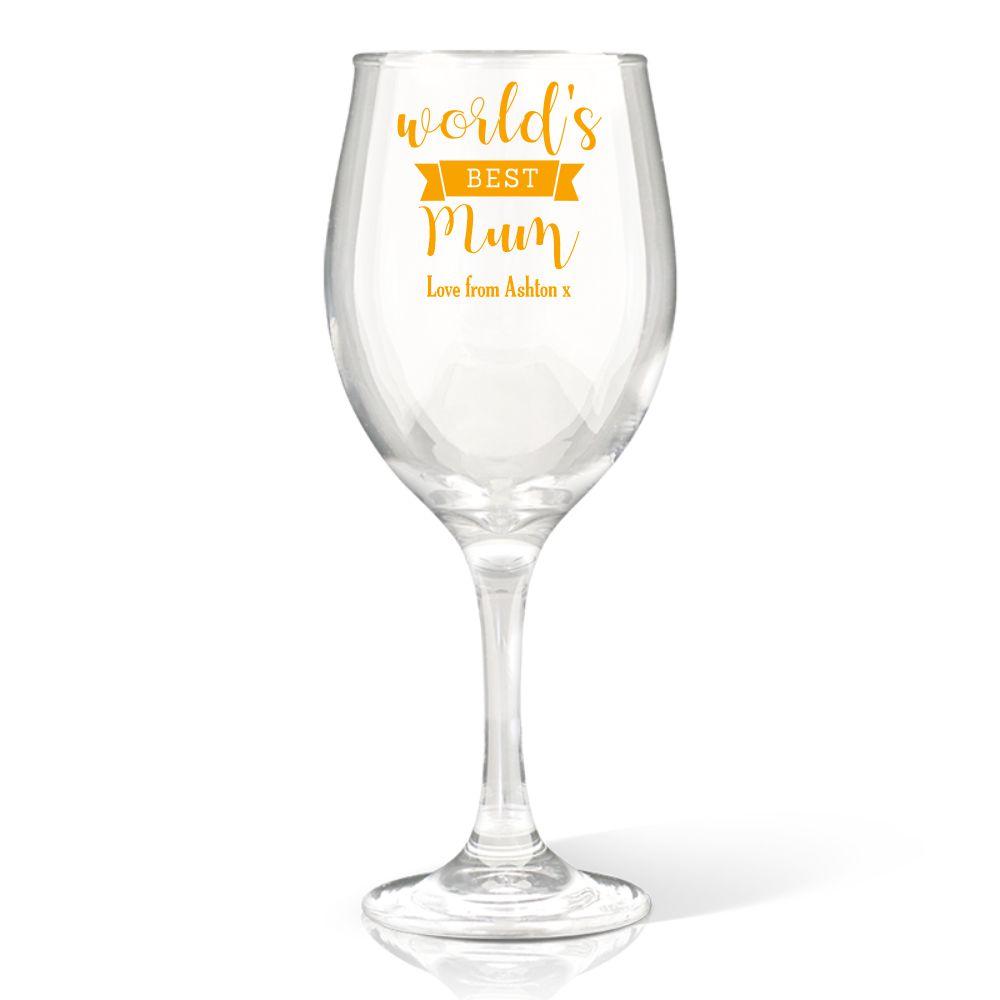 Best Mum Wine Glass