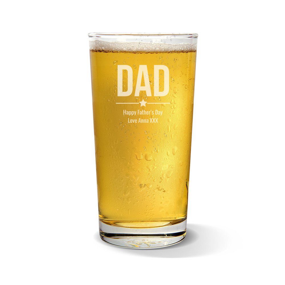 Dad Pint Glass