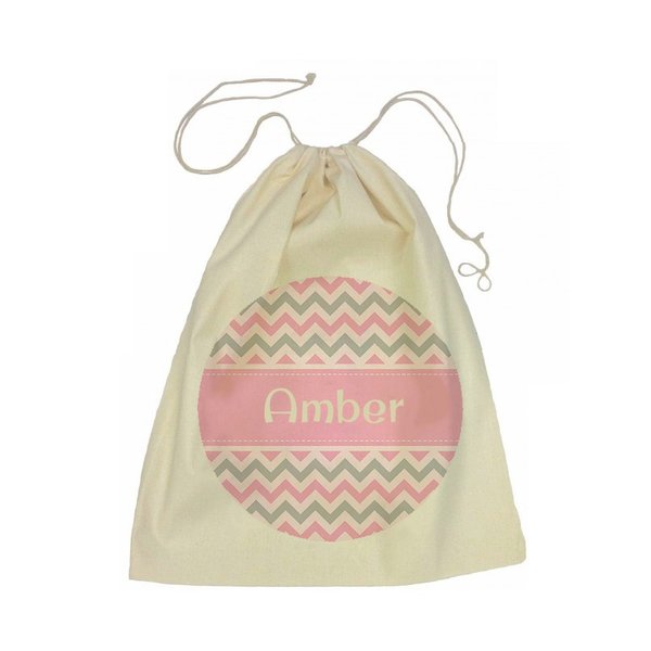 Drawstring Bag - Chevron