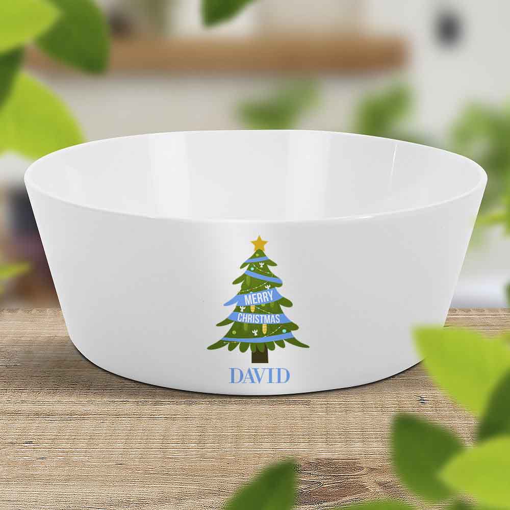 Blue Christmas Kids Bowl