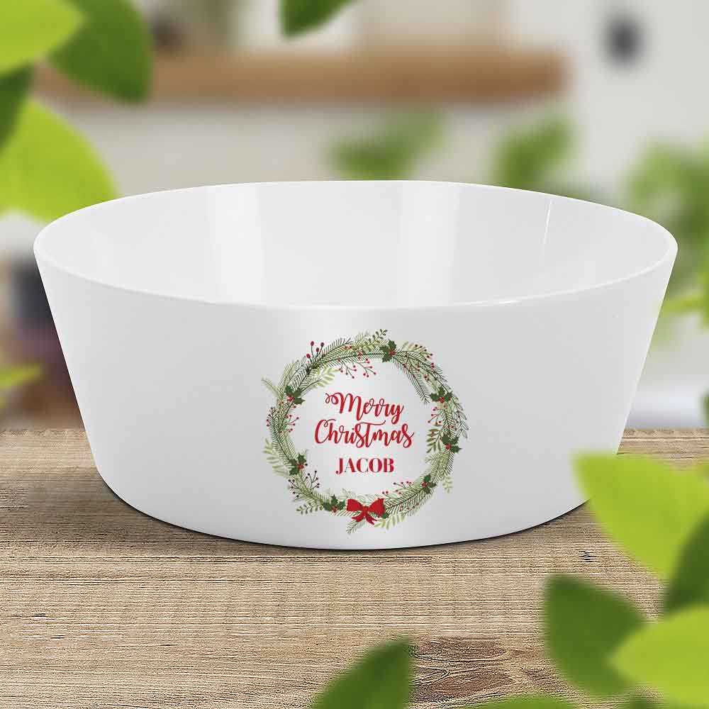 Christmas Wreath Kids Bowl