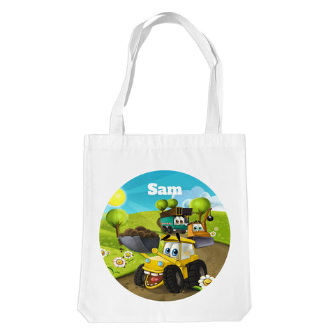 Building Friends White Premium Tote Bag