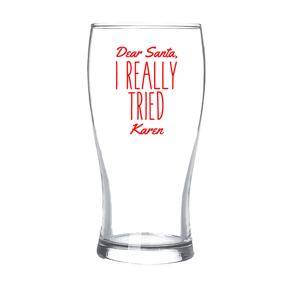 I Tried Standard Beer Glass