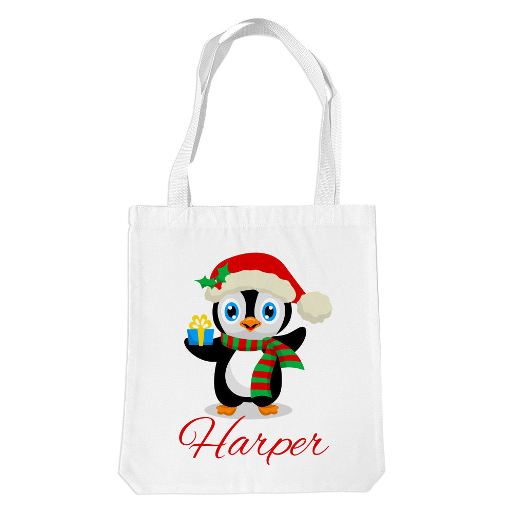 Penguin White Premium Tote Bag