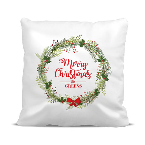 Christmas Wreath Classic Cushion Cover