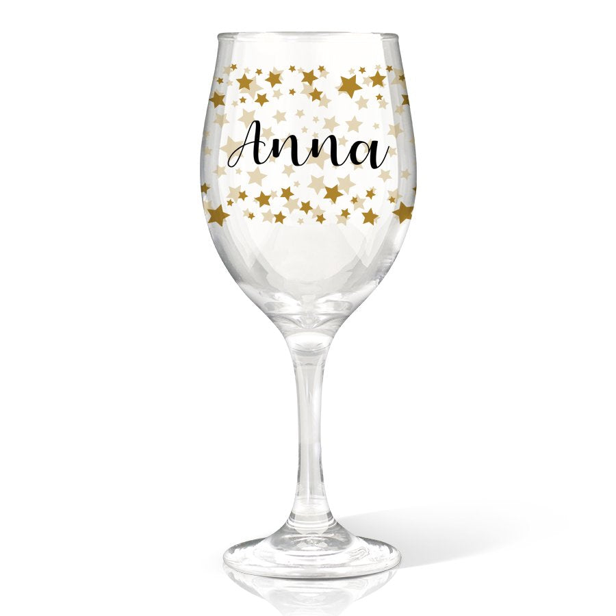 Stars Wine Glass