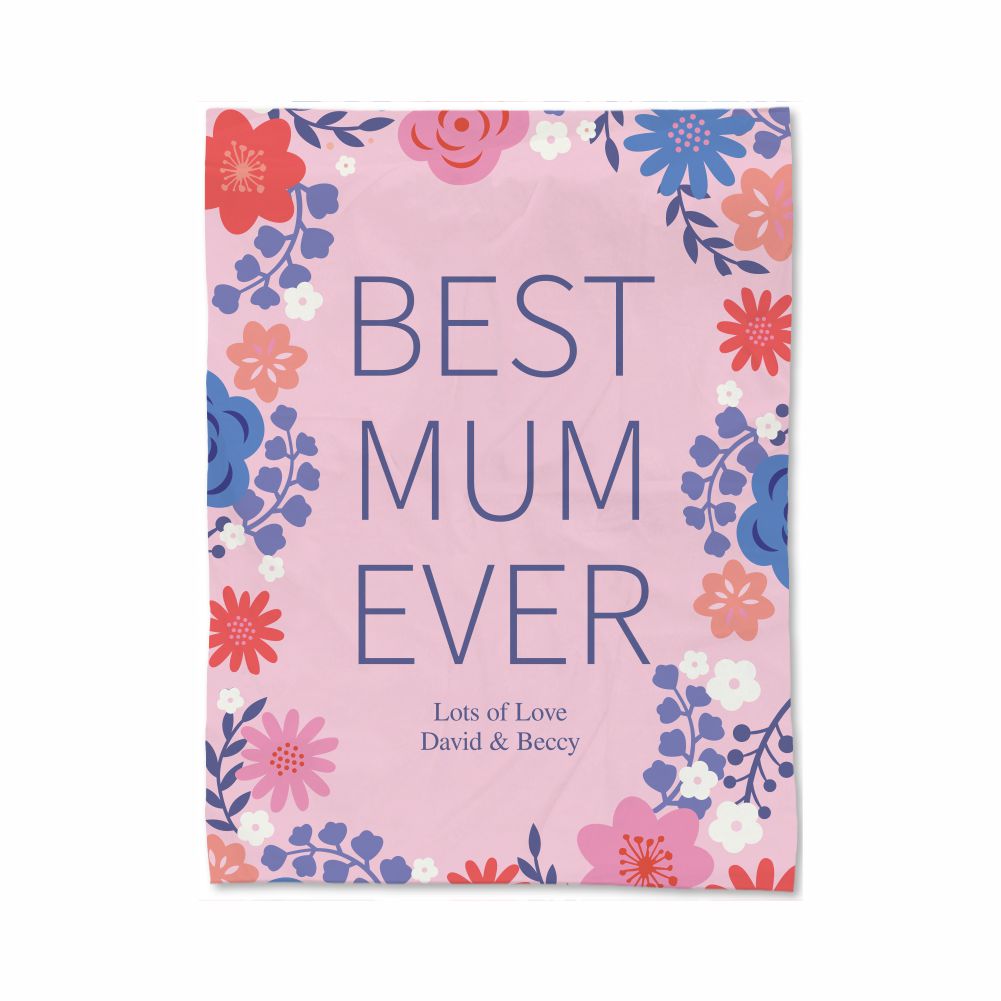 Flower Edge Blanket - Medium