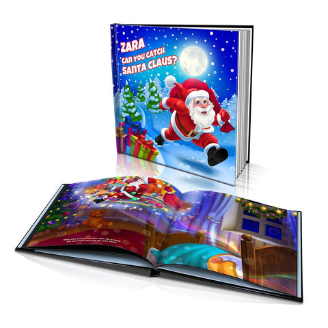 Can you Catch Santa Claus ?  Hard Cover Story Book