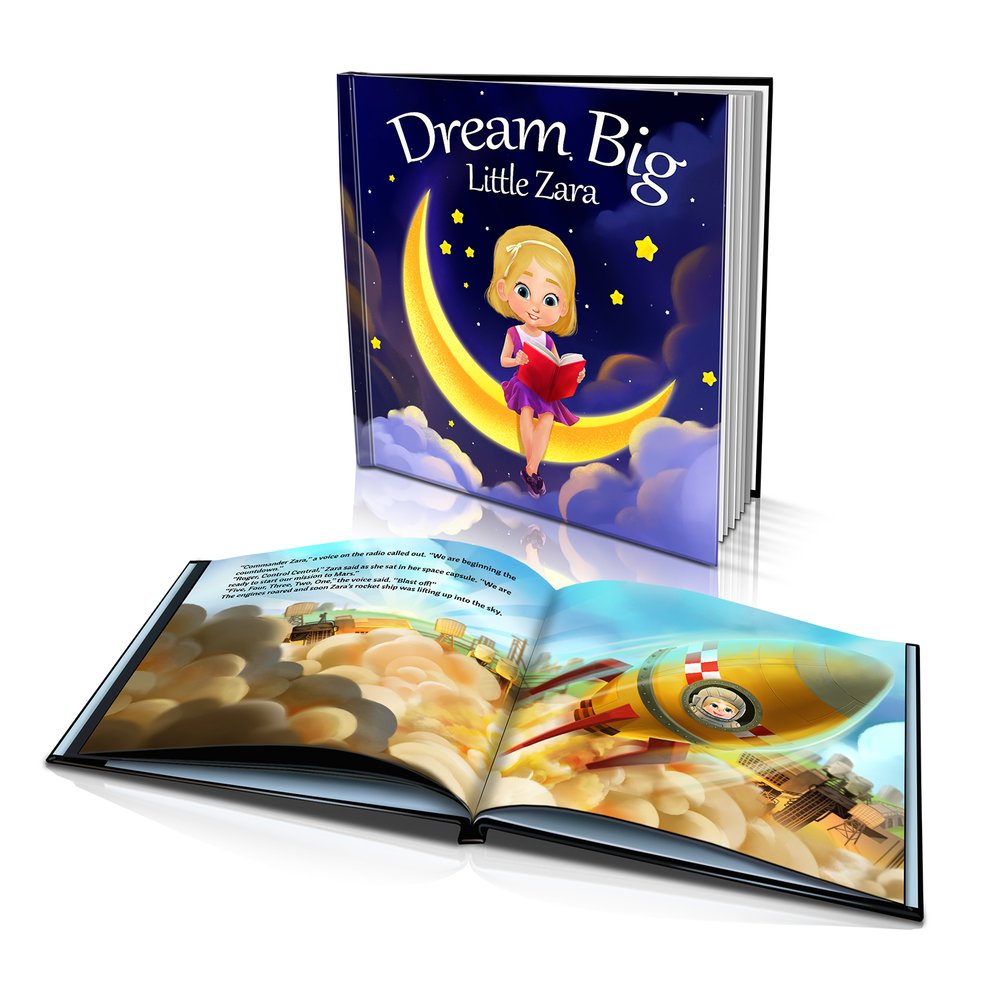 Hard Cover Story Book - Dream Big