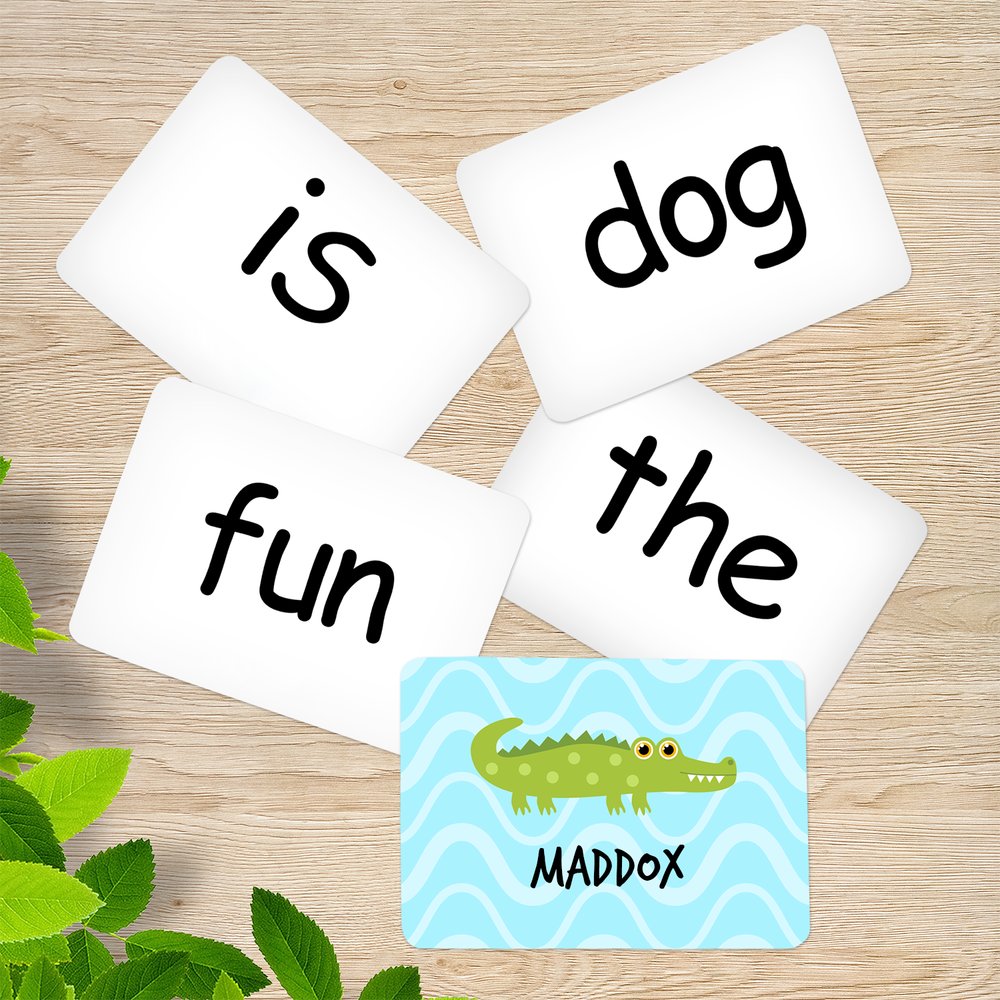 Crocodile Memory Game Sight Words