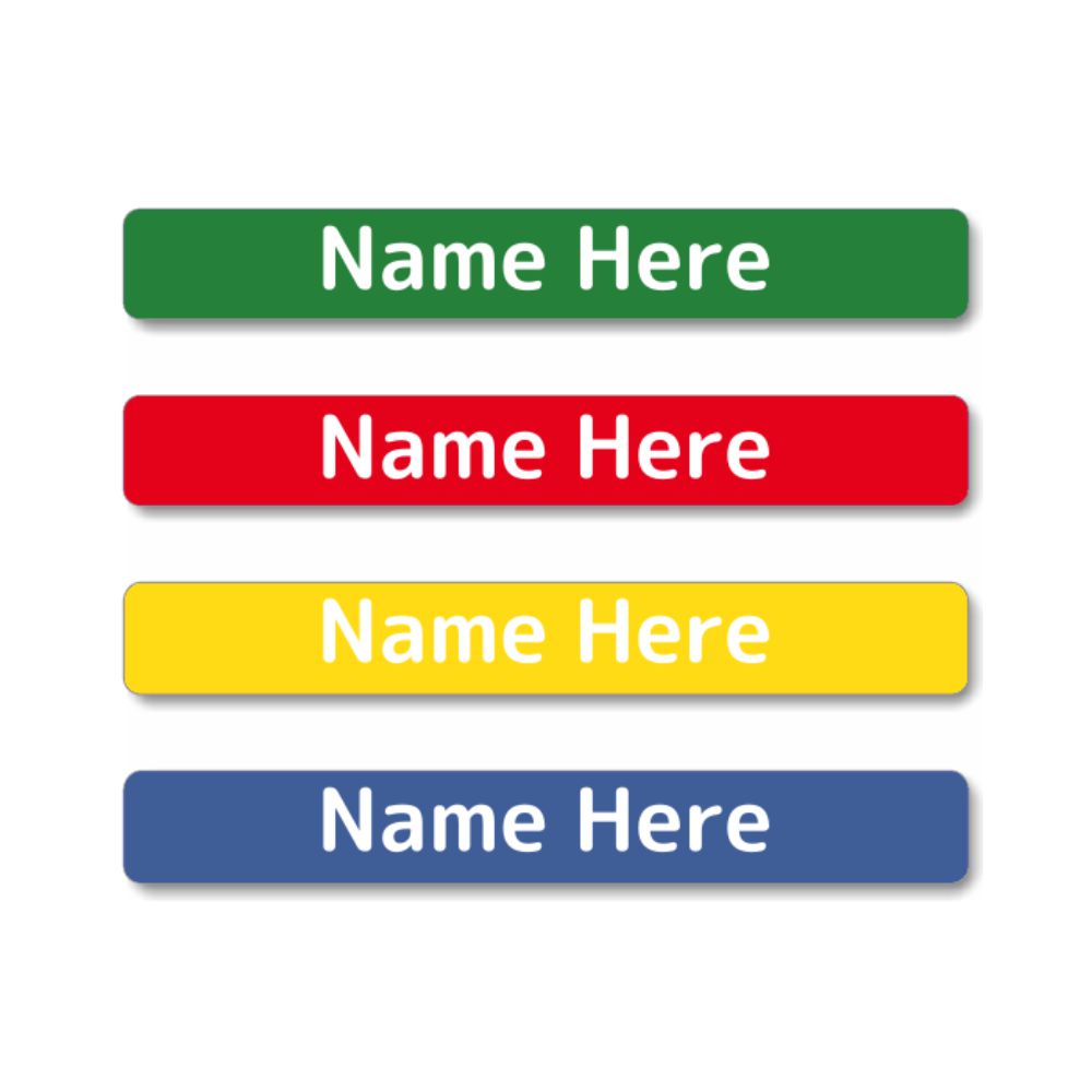 Classic Mini Name Labels (Pack of 40)