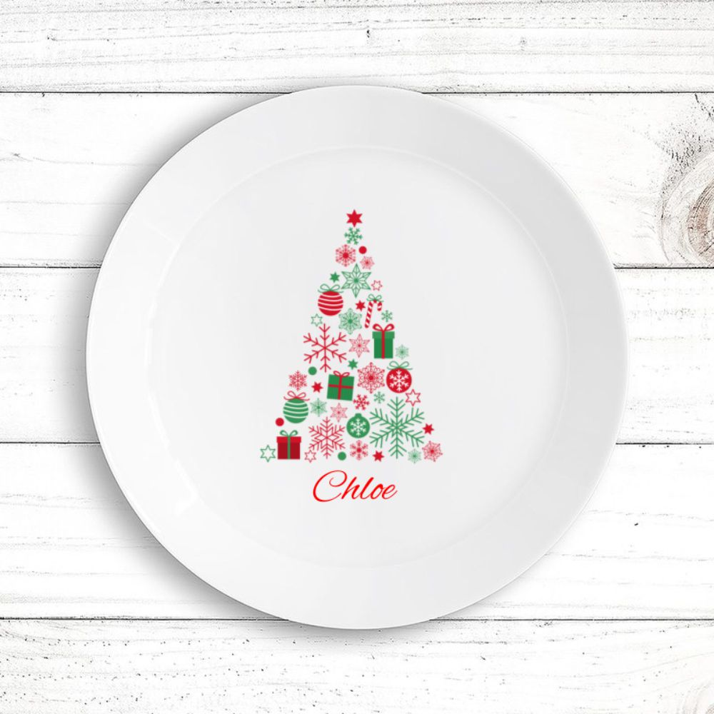 Cute Trees Plate