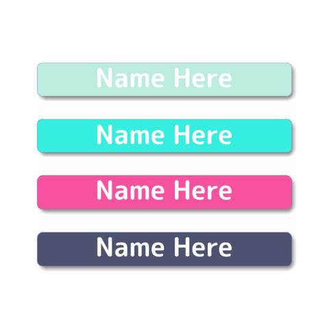 Dazzling Mini Name Labels (Pack of 40)