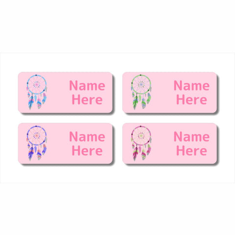 Dream Catcher Rectangle Name Labels (Pack of 32)
