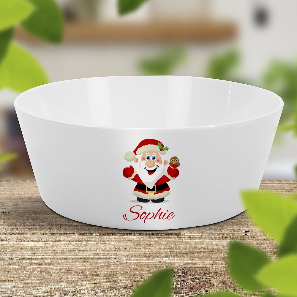 Jolly Santa Kids Bowl