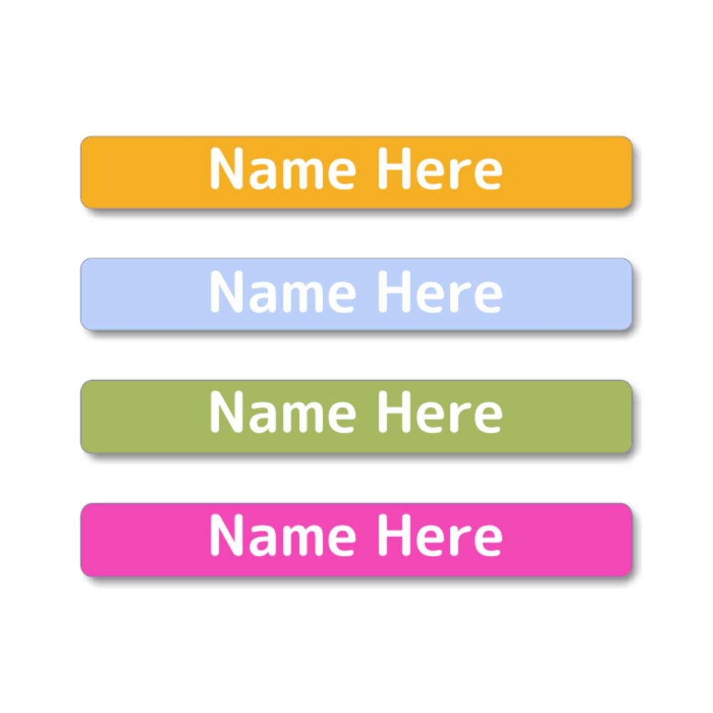 Lollipop Mini Name Labels (Pack of 40)