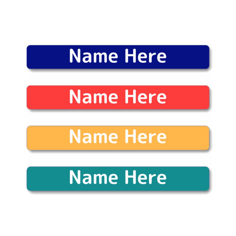 Marine Mini Name Labels (Pack of 40)