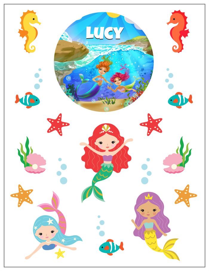 Mermaids Sticker Pack