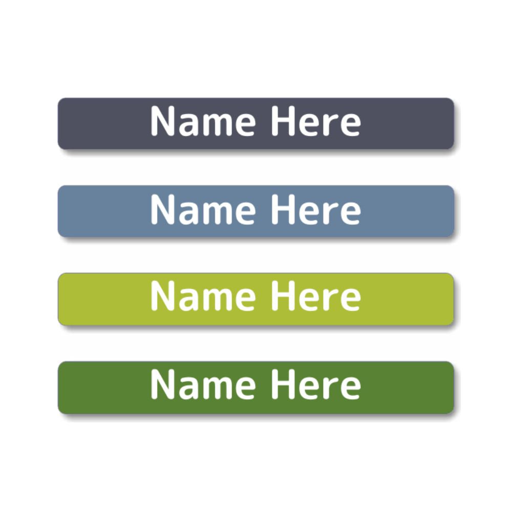 Natural Mini Name Labels (Pack of 40)
