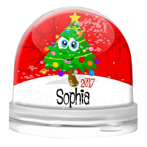 Christmas Tree Snow Globe