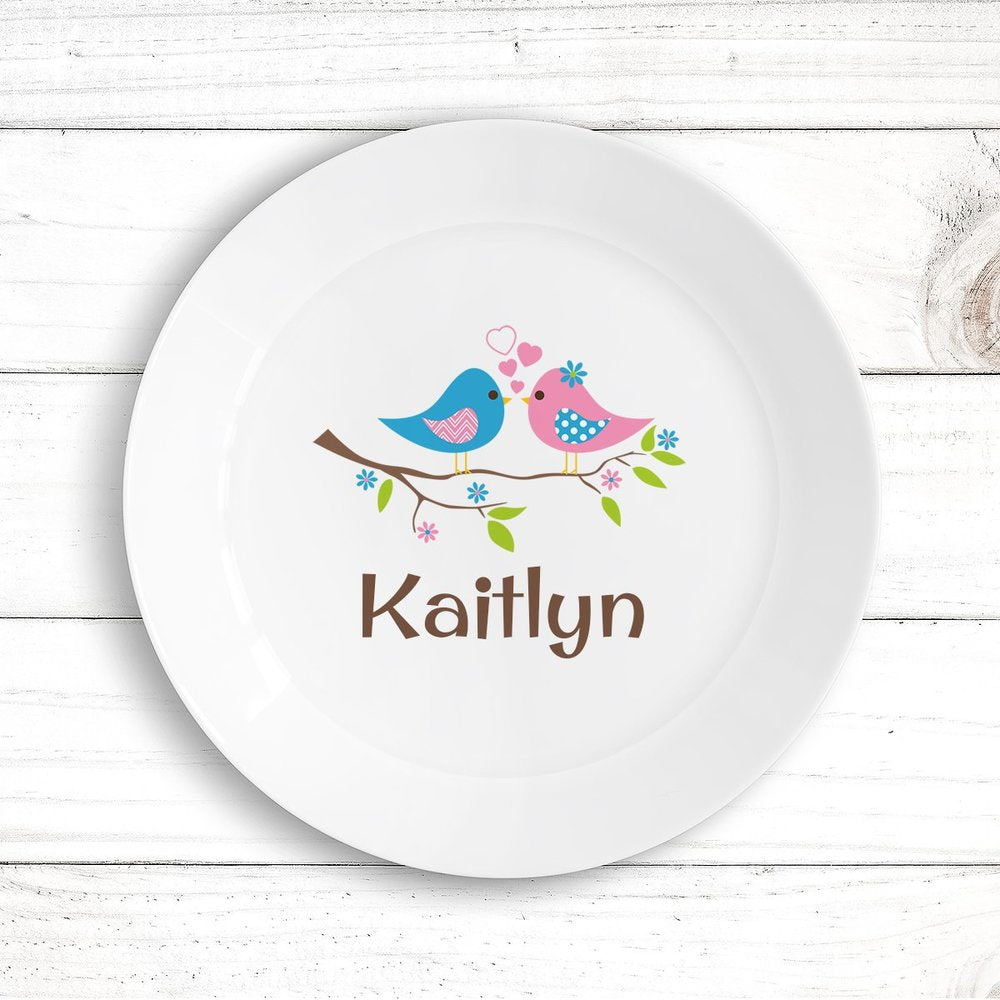 Two Birds Kids Plate