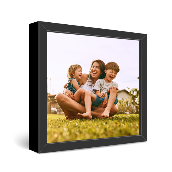 24x24" Framed Metal Print