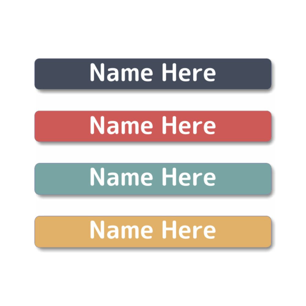Horizon Mini Name Labels (Pack of 40)