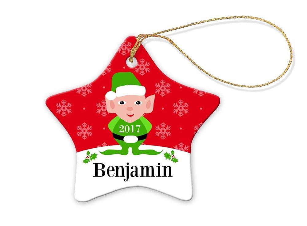 Green Elf Star Decoration