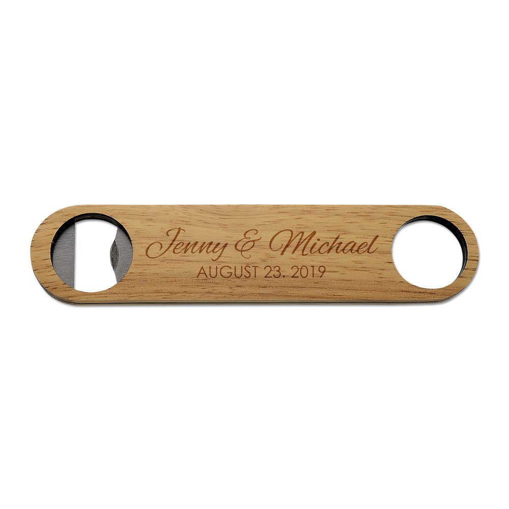 Wedding Wooden Bottle Opener