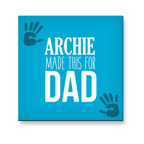 Flexi Magnet - Square - 4x4" (10x10cm) Dad