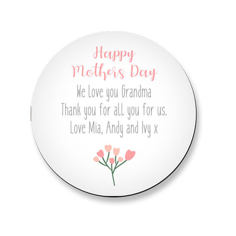 Flexi Magnets - Round 4" (10cm) Mother's Day