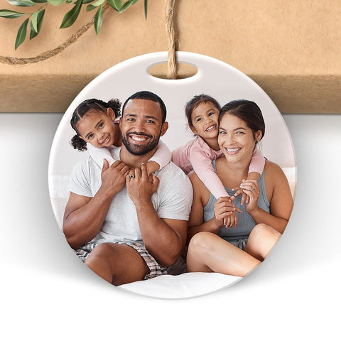 Photo Acrylic Gift Tag - Single