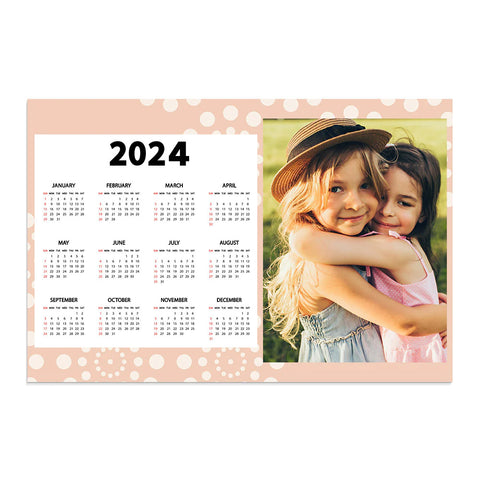 8x12" (20x30cm) Sticky Calendar