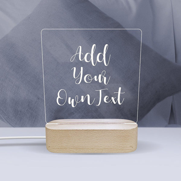 Personalised Night Light
