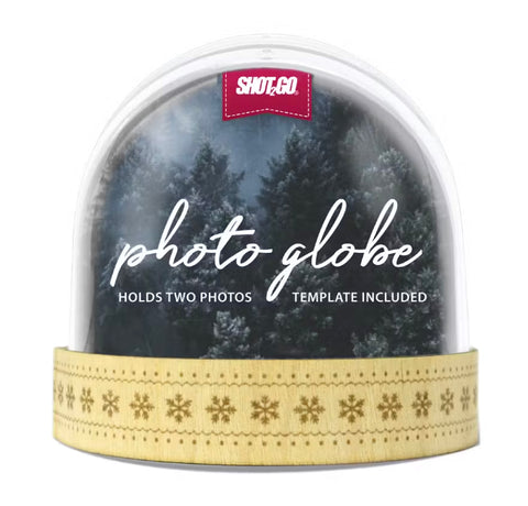 Photo Snow Globe - Wooden